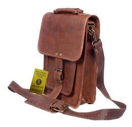 LEATHER GENTLE CROSSBODY LEATHER BAG