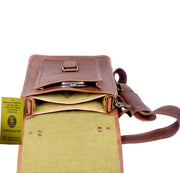 LEATHER GENTLE CROSSBODY LEATHER BAG