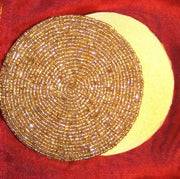 BEADED COASTER