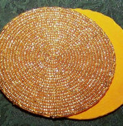 BEADED COASTER