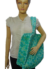 Printed Cotton fabric Quilted Tote Bag