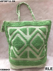 Cotton Hand-loom Durries Bag