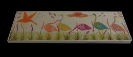 DUCK DESIGN WOODEN WALL HANGER HAND PAINTED