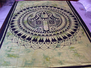 INDIAN HAMSA HAND TAPESTRY BED SHEET