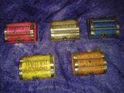 COLORED SMALL RECTANGLE  BONE JEWELRY BOX