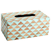 Wood & Resin Tissue Paper Napkin Holder Box