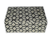 Rectangle Horn Bone Inlay Jewellery Box