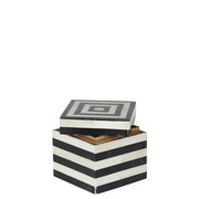 Square Horn Bone Resin Inlay Box