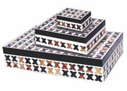 Square Horn Bone Resin Mop Box