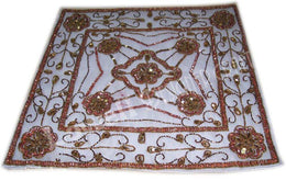 EMBROIDERED CUSHION COVER