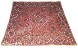 BEADED CUSHION COVER