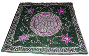 BEADED PILLOW CUSHION COVER