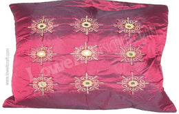 EMBROIDERED CUSHION COVER
