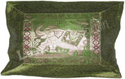 SILK BROCADE CUSHION COVER