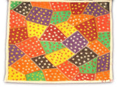 PATCH WORK EMBROIDERY CUSHION COVER