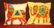 PATCH WORK CUSHION COVER