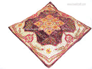 VELVET EMBROIDERY CUSHION COVER