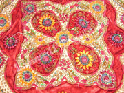 VELVET EMBROIDERY CUSHION COVER