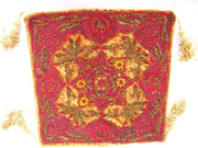 VELVET EMBROIDERY CUSHION COVER
