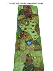 Ethnic long Decorative Wall Tapestry Hand Embroidered Table Runner