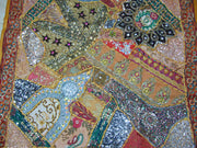 Hand Crafted  Patchwork Ethnic art Vintage Table Runner