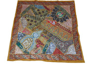 Hand Crafted  Patchwork Ethnic art Vintage Table Runner