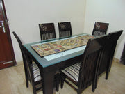 Hand Crafted Rajasthani Patchwork Embroidered Table Runner