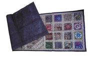 Hand Crafted Rajasthani Patchwork Embroidered Table Runner