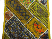 Patchwork Embroidery Table Runner Pillow Covers