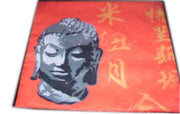 BUDDHA PRINT CUSHION COVER