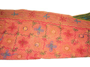 India mirror Hand Embroidered Crewel Table Runner