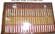BAMBOO FIBBER FOLDING TABLE MAT