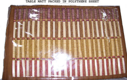 BAMBOO FIBBER FOLDING TABLE MAT