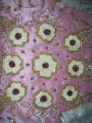 Fabric Embroidery Table Cover