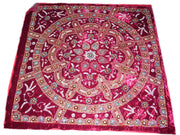 velvet embroidery table cloth