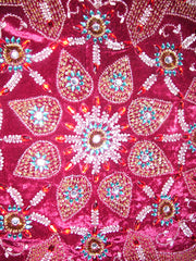 velvet embroidery table cloth
