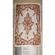 Embroidery Organza Table cover 4 pcs set