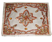 Embroidery Organza Table cover 4 pcs set