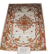 Embroidery Organza Table cover 4 pcs set