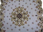 Pearl Embroidery Table Cover
