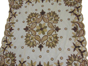 Net Embroidery Table Cover