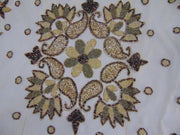 Net Embroidery Table Cover