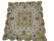 Net Embroidery Table Cover