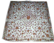 organza fabric embroidery table cover