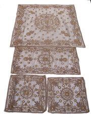 Organza Table Cover 4 Pcs set