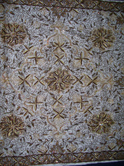 Silk Zari Work Table Cover