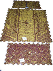 Golden Organza Table Cover