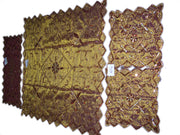 Golden Organza Table Cover