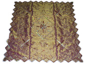 Golden Organza Table Cover
