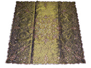 Green Organza Table Cover